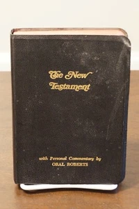 The New Testament With Personal Commentary By Oral Roberts 1969 - Imagen 1 de 9