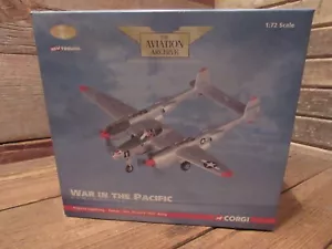 P-38J LIGHTNING USAAF 49TH FG 9TH FS RICHARD BONG 1942 - CORGI AA36601 1/72 - Picture 1 of 6