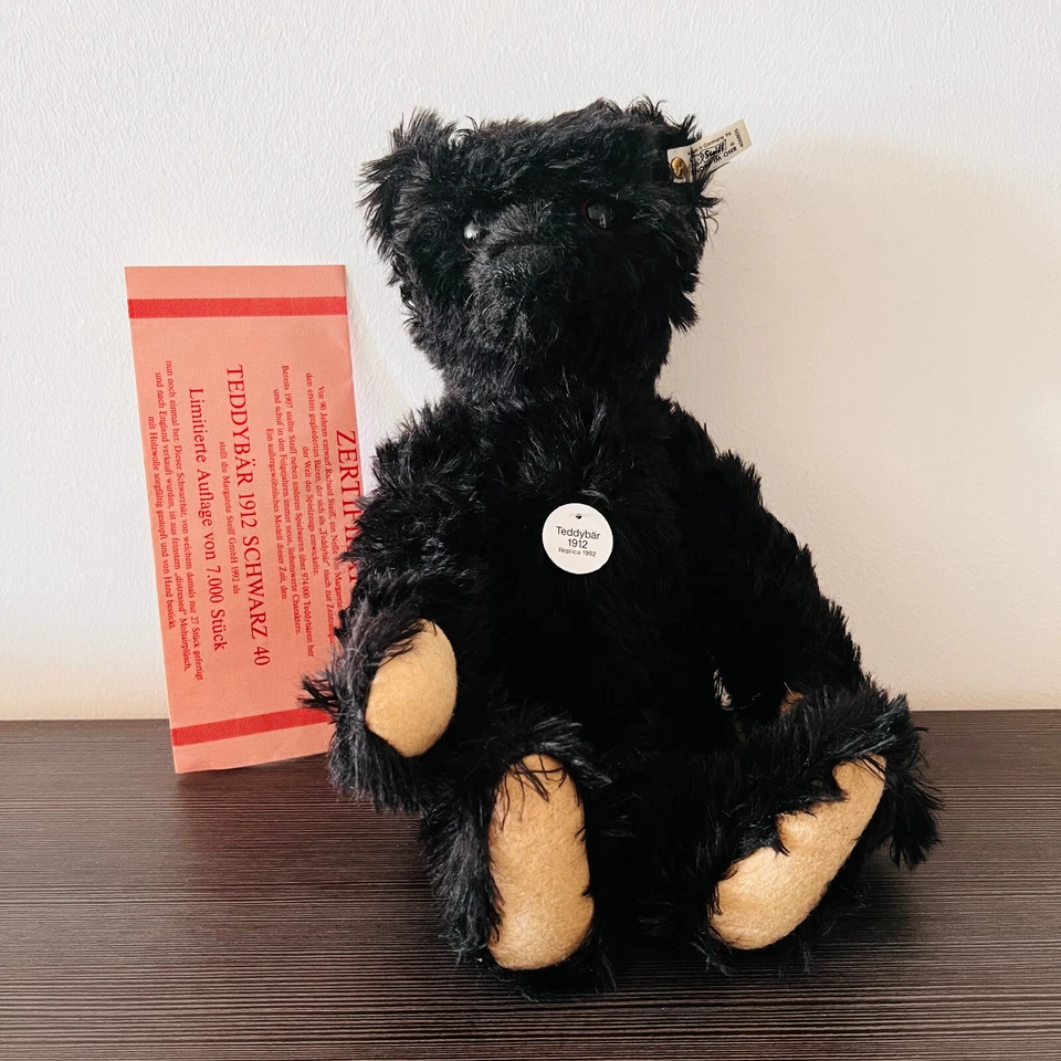 STEIFF TEDDYBÄR 1912 Replica | 406805 | KFS | 40 cm | Jahr 1992 | LIMITIERT - Bild 1 von 4