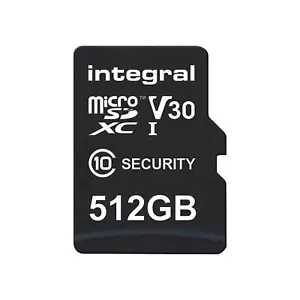Integral 512GB Dash Cam Micro SD Card High Endurance Home Security CCTV Drones - Picture 1 of 6