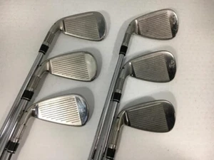 (Taylormade) Iron Set 6Piece M6 5-Pw Flex Stiff Shaft REAX 85 Steel Used Japan - Picture 1 of 24