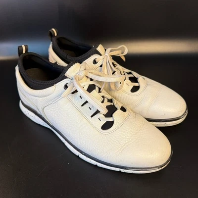 Johnston & Murphy White Leather Casual Walking Shoes Comfort Mens 8.5M - Image 1 of 4