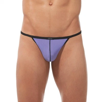 Gregg Homme Torridz Cuerda Púrpura Hombre Tanga Ropa Interior Bolsa Transparente Foto 1 de 4