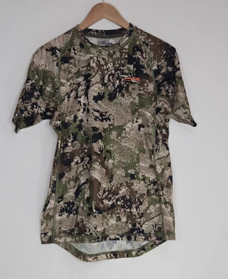 Sitka Core Lightweight Crew Short Sleeve Subalpine Size M Mens - Image 1 of 4