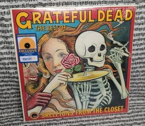 Grateful Dead The Best of Skeletons From The Closet Limited Yellow Vinyl LP New - Picture 1 of 10