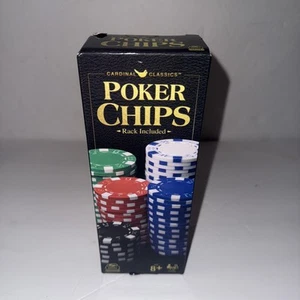 100-Piece Colored Poker Chips Set - Picture 1 of 3