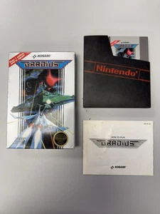 NES Gradius CIB Game Box Manual W/ Hangtab W/ Protector - Picture 1 of 11