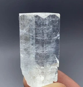 44 Ct Natural Aquamarine Terminated Crystal Specimen From Skardu Pakistan  - Picture 1 of 12