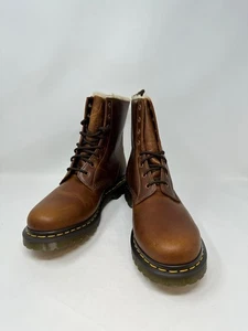 Dr. Martens Women's 1460 Serena Fur Lined Boots - US:11, Butterscotch, P1(C490T) - Picture 1 of 6