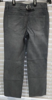 RSQ 女孩灯芯绒裤子带后扣 - 12 码 - 洗蓝色 - 全新带标签 — 第 1/4 张图片