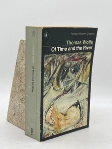 Of Time and the River Thomas Wolfe Vintage PB Penguin Germano Facetti Cover Art - Picture 1 of 2