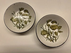 Midwinter Stonehenge GREEN LEAVES 2x Müslischale, Salatschale ca. 16cm Ø - Bild 1 von 9