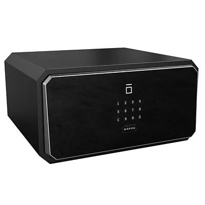 NEW BOFON Safe box, Family Fingerprint Password Security Box with Key