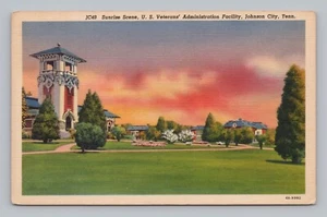 Postkarte Sonnenaufgangsszene US-Veteranenverwaltung Johnson City Tennessee - Bild 1 von 2