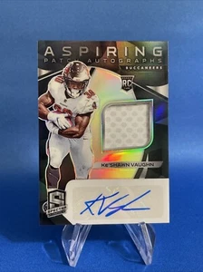 2020 Panini Spectra Ke'shawn Vaughn Auto #/99 Rookie Aspiring Refractor - Bild 1 von 2
