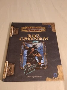 Dungeons and Dragons Hardcover Reprint of Rules Compendium V.3.5 - Picture 1 of 11