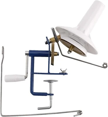 YaeMarine Yarn Ball Winder, Metal Yarn/Fiber/Wool/String Ball Winder, 10-Ounce