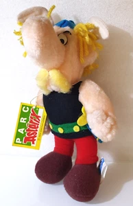 ASTERIX PARC PLUSH ✱ VTG Stuffed Toy Uderzo Figure 10" Taiwan ~ 1989 ~ NEW RARE - Picture 1 of 15