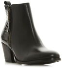  Dune London Peerson Womens Boots Black UK 8 EUR 41 *REFCRS433