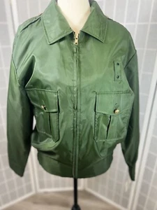 Newport Harbor Herren grün Militär Bomberjacke Größe Medium - Bild 1 von 24