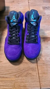 Jordan 5 uva alternata retrò taglia UK 8 - Foto 1 di 7