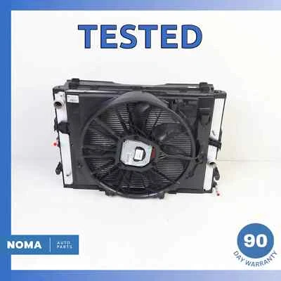 02-05 BMW E66 745Li Motor Refrigeración Radiador Dirección AC Condensador con Ventilador OEM Foto 1 de 4