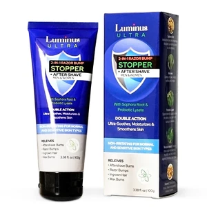 Razor Bump Stopper Ingrown Hair Treatment - Razor Bumps Treatment & Aftershave - Picture 1 of 16