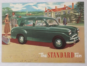 Standard Ten Limousine Auto Verkaufsprospekt Juni 1954 #6.54 - Bild 1 von 3