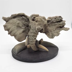 Elephant sculpture by Rick Cain IVORY HUNTER 464/2500 Limited Edition - Picture 1 of 12