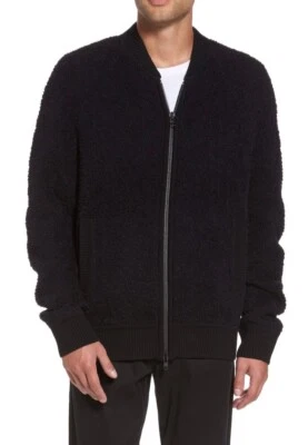 Vince Teddy Wool Blend Bomber Jacket - Image 1 of 3