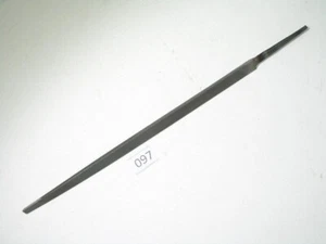 7" Triangle File, Extra Slim Black Diamond, Nicholson USA - Picture 1 of 2