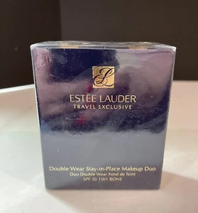 ESTEE LAUDER DOUBLE WEAR STAY IN PLACE MAKEUP - 1W1 Bone x2 Travel Exclusive - Bild 1 von 3