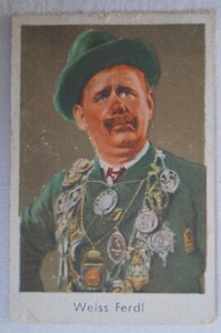 Movie Star Series 1934 Pre WWII Constantin Goldfilm Gold Card Weiss Ferdl