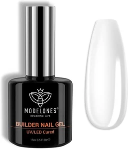Builder Nail Gel, 7-In-1 Clear Gel Builder for Nails, Hard Gel Builder Nail Stre - Picture 1 of 8