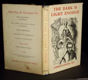 The Dark is Light Enough (Play) with Programme + Signed Edith Evans Letter 1954 - Picture 1 of 8
