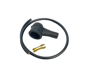 KIT PIPA CAPPUCCIO CANDELA + CAVO + FORCHETTA PIAGGIO VESPA 50 125 PRIMAVERA ECC - Picture 1 of 1