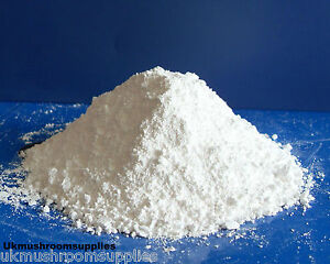 Calcium Sulphate Gypsum Powder 20g-250g mushroom substrate additive/conditioner