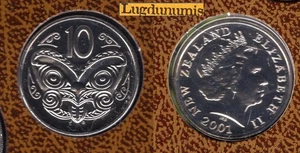 Nouvelle-Zélande 10 Cents 2001 BU FDC Koruru Elisabeth II New Zealand - Picture 1 of 1