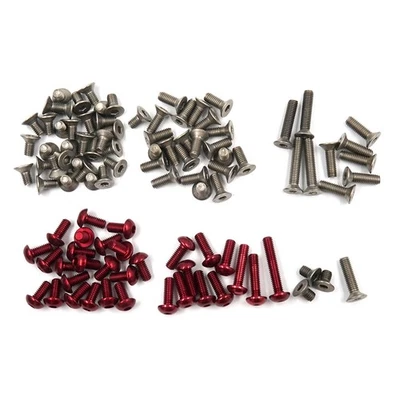 NEW Yeah Racing XPXQ-014 Titanium and 7075 Aluminum Screw Set : Xpress XQ2S - Image 1 of 2