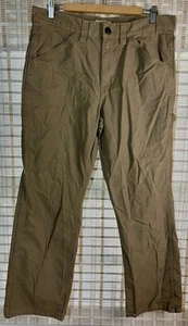 Men’s Blue Mountain Utility Carpenter Khaki Pants 34x32 Cotton - Picture 1 of 6
