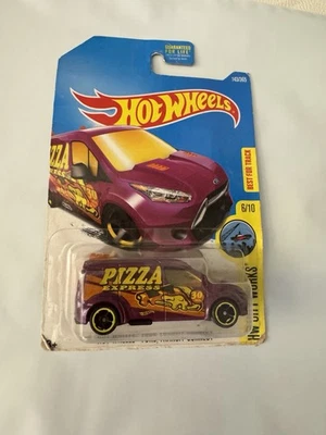  HOT WHEELS 2017 HOT WHEELS FORD TRANSIT-CITY WORKS #6/10 ON CARD #143/365 - Image 1 of 2