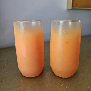 Blendo Juice Glasses Orange Set of Two - Picture 1 of 7