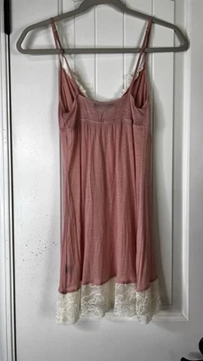 Lencería Babydoll Victoria Secret Chemise Rosa Sexy Romántica Talla S Lana Modal De Colección Foto 1 de 4