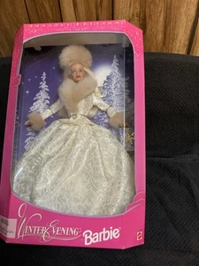 Barbie Doll White Winter Evening Special Edition Doll Mattel - Picture 1 of 3