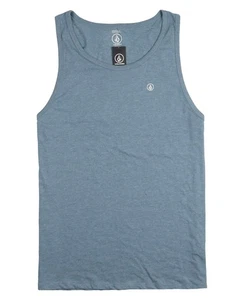 VOLCOM Solid Heather Tank Top sz XL X-Large Stormy Blue - Picture 1 of 3