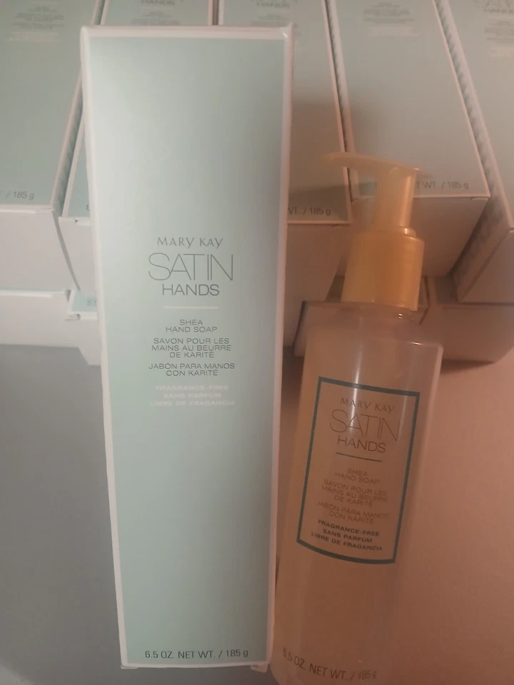 Атласное мыло для рук без запаха, Mary Kay, 6,5 унции, дозатор насоса.  - Изображение 1 из 1