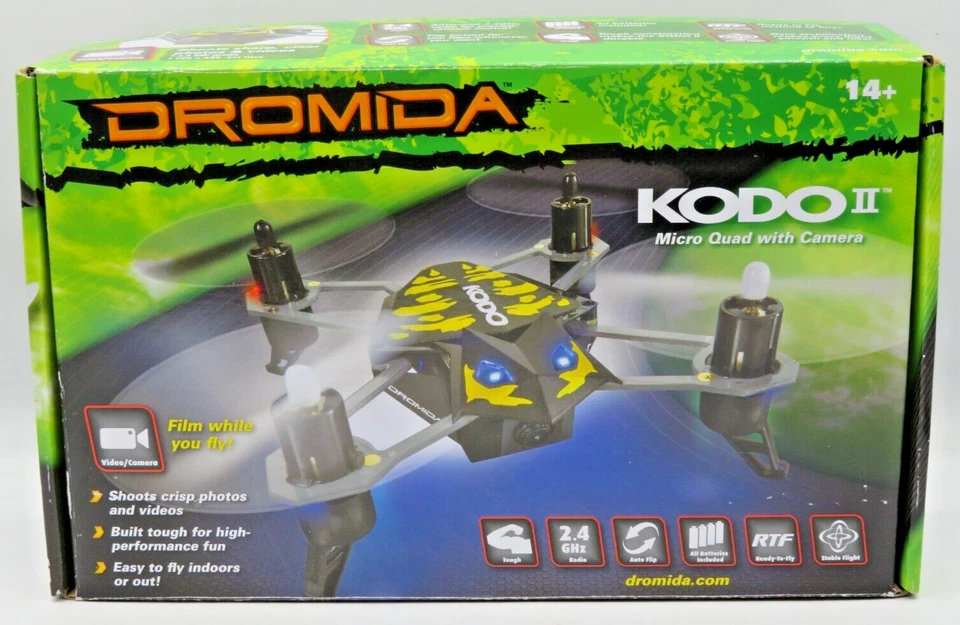 Dromida KODO II Micro Quad RTF w/ Camera DIDE0005 Drone - Ages 14+ - Image 1 of 4