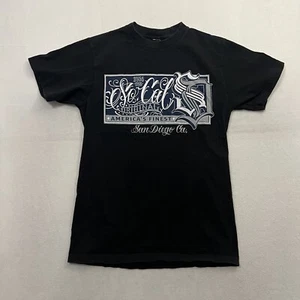 Dyse One Graphic T-shirt Mens Medium Black San Diego So Cal Americas Finest City - Picture 1 of 8