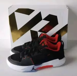 NIKE AIR JORDAN ONE TAKE 5 BLACK/RED BASKETBALL SNEAKERS SHOES MENS SIZE 11 NEW - Picture 1 of 19