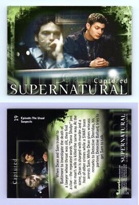 Captured #19 Supernatural Season 2 Inkworks 2007 Trading Card